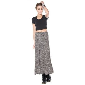 Brandy Melville Floral Maxi Skirt